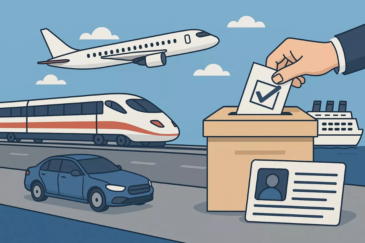 Elezioni amministrative 2026: agevolazioni di viaggio per gli elettori